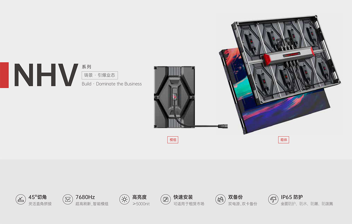 星空（中国）NHV系列防水模组及箱体